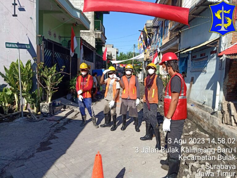 Pemasangan U-Ditch Bulak Kalitinjang