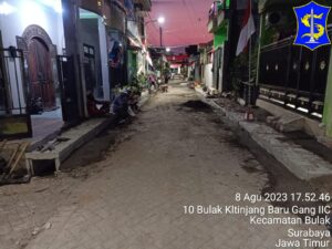 Pemasangan U-Ditch Bulak Kalitinjang