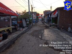 Pemasangan U-Ditch Bulak Kalitinjang