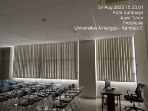 Pemasangan Vertical Blind