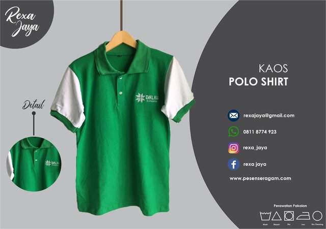 Kaos Polo Hijau Kaos Polo Hijau